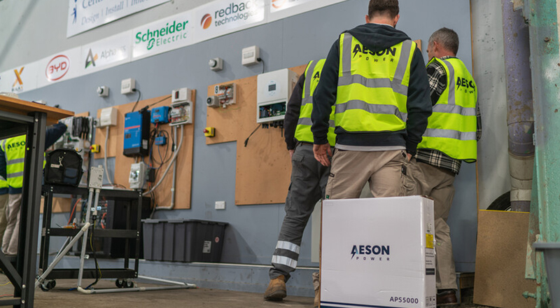 Aeson Power & Solar Training Center: Empowering Future Energy Installers