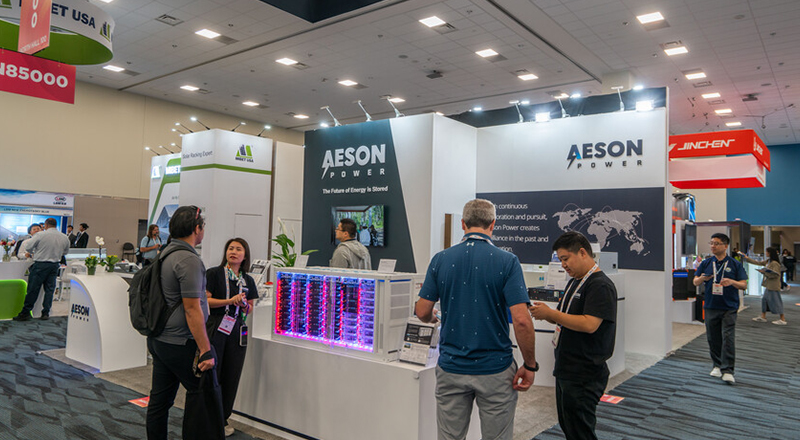 Aeson Power Showcases Innovation at RE+ 2024